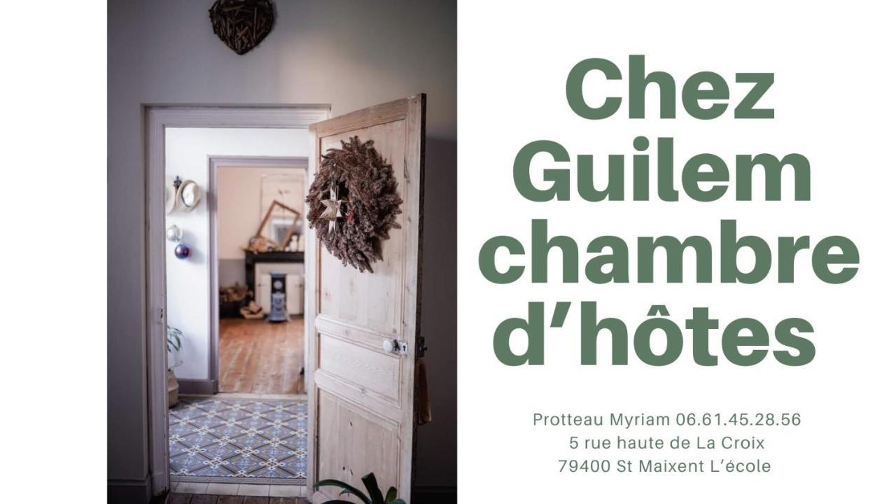 Chez Guilem Bed & Breakfast Saint-Maixent-lʼÉcole Eksteriør bilde